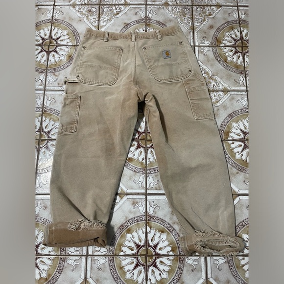 Vintage Distressed 90s Carhartt Carpenter Pants - Picture 8 of 10